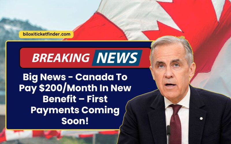 Big News - Canada To Pay $200/Month In New Benefit – First Payments Coming Soon!